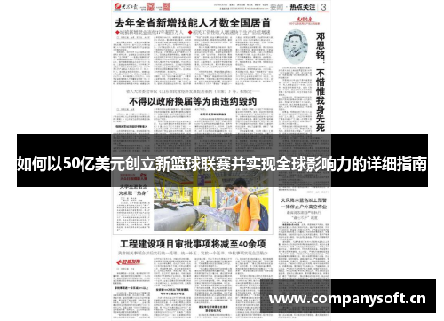 如何以50亿美元创立新篮球联赛并实现全球影响力的详细指南